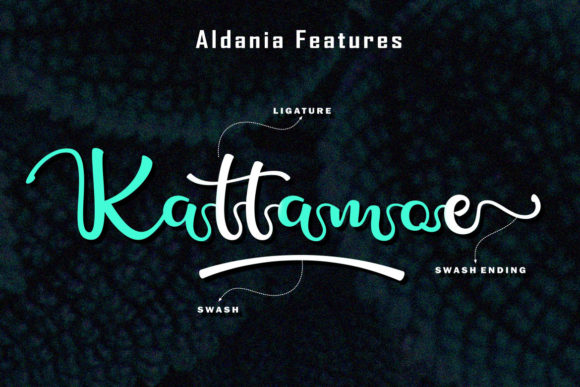 Aldania Font - Preview 4