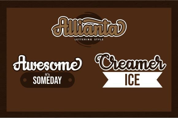 Allianta Font - Preview 1
