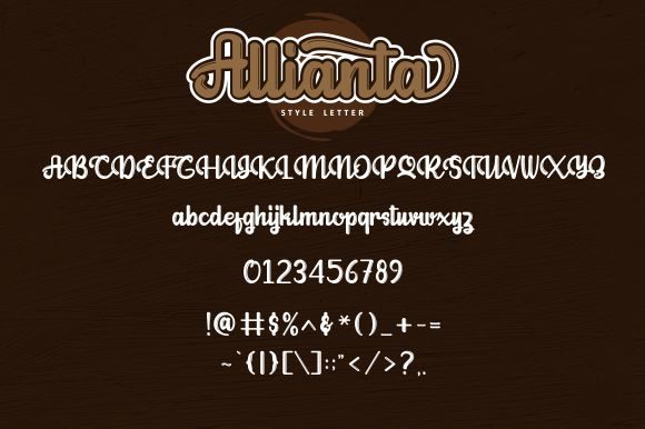 Allianta Font - Preview 6