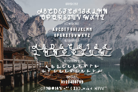 Amatir Font - Preview 1
