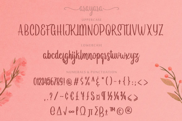Arayara Font - Preview 4