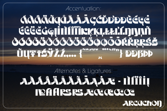 Arcachon Font - Preview 3