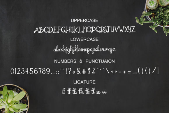 Arthunia Script Font - Preview 5