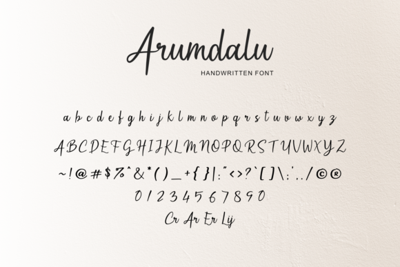 Arumdalu Font - Preview 4