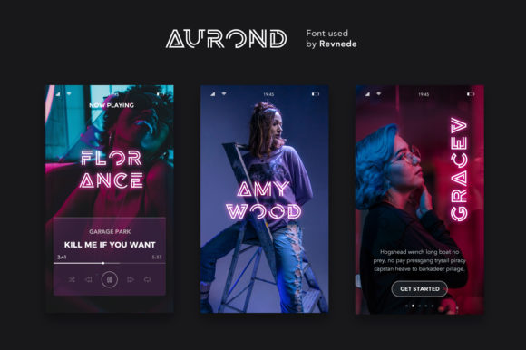 Aurond Font - Preview 3