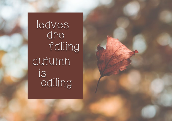 Autumn Sky Font - Preview 5