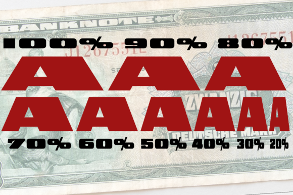 Banknote 1948 Font - Preview 2