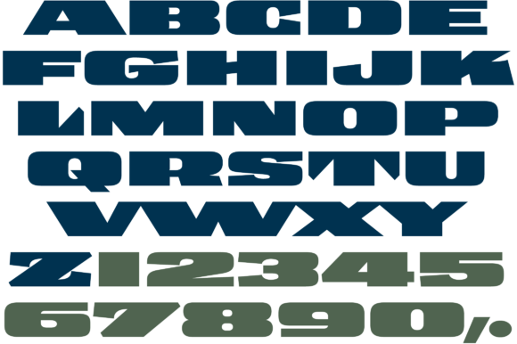 Banknote 1948 Font - Preview 3