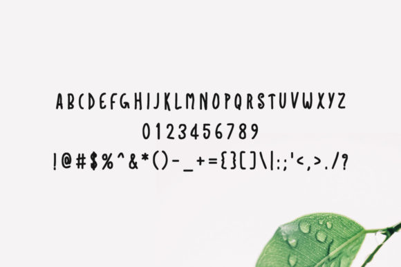 Be the Change Font - Preview 3