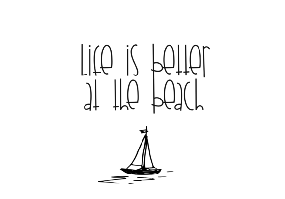 Beach Shop Font - Preview 5