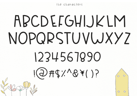 Bearly Awake Font - Preview 4
