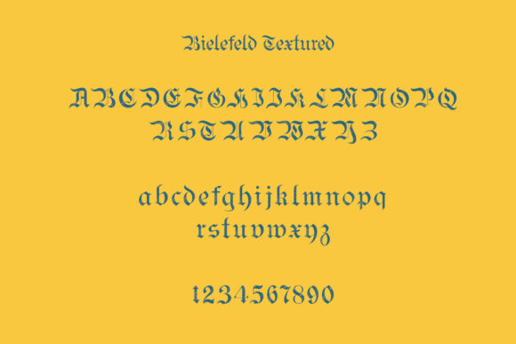Bielefeld Font - Preview 4