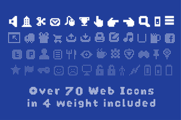Big Pixel Dot Font - Preview 1