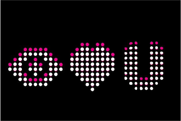 Big Pixel Dot Font - Preview 2