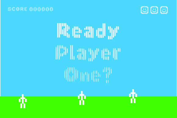 Big Pixel Vertical Font - Preview 4