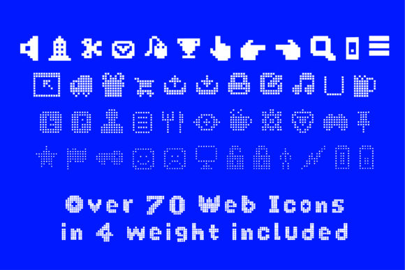 Big Pixel Font - Preview 1