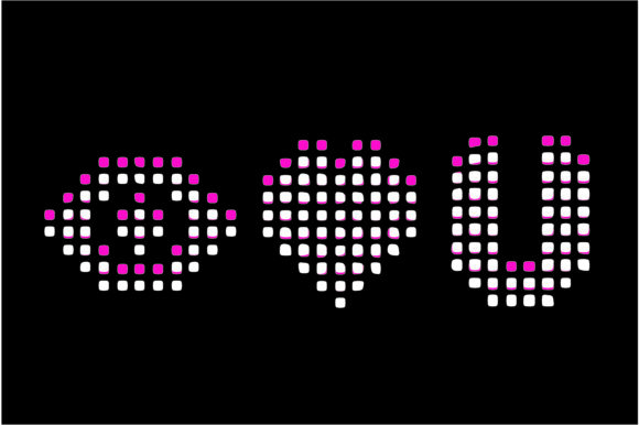 Big Pixel Font - Preview 2