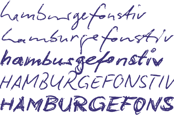 Biró Script Font - Preview 3