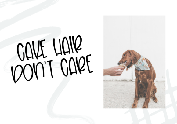 Birthday Cake Font - Preview 1