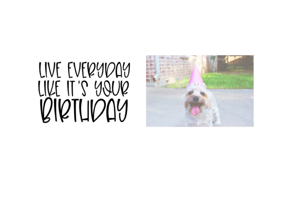 Birthday Cake Font - Preview 2