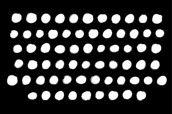 BM Graphics - Blobs Font - Preview 1