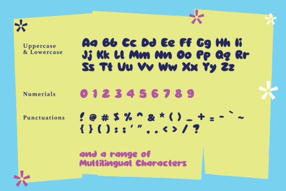 Blubtoon Font - Preview 4