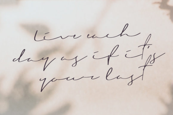 Blushy Font - Preview 2