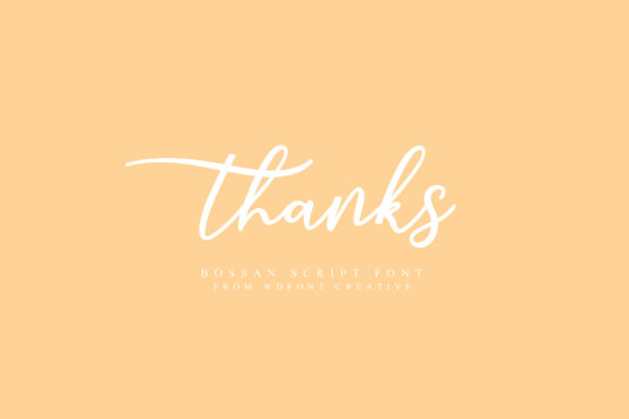Bossan Font - Preview 4