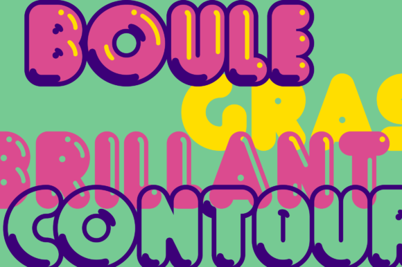 Boule Plus Font - Preview 1