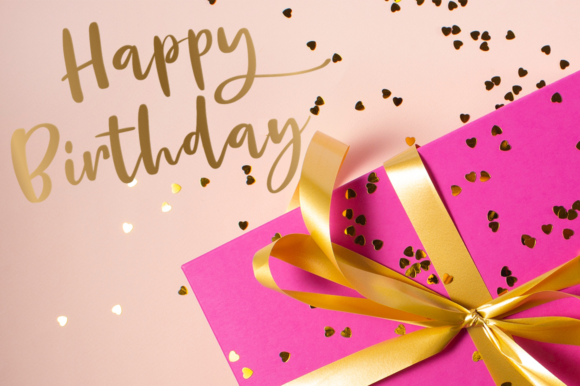 Bright Confetti Font - Preview 2