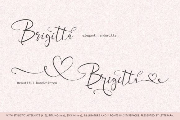 Brigitta Font - Preview 1
