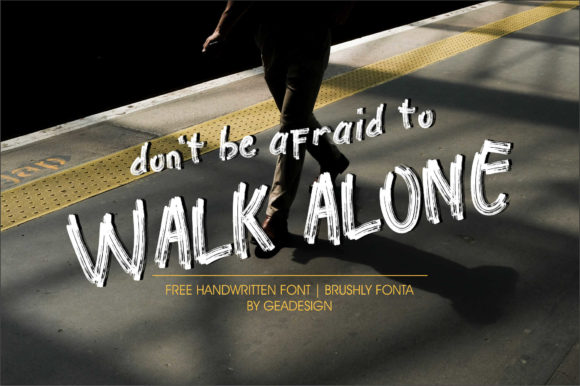 Brushly Fonta Font - Preview 1