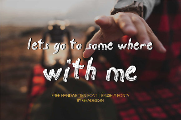 Brushly Fonta Font - Preview 4