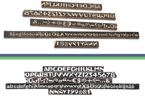 Bruta Woodcut Font - Preview 5