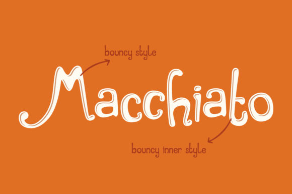 Caramel Macchiato Font - Preview 4