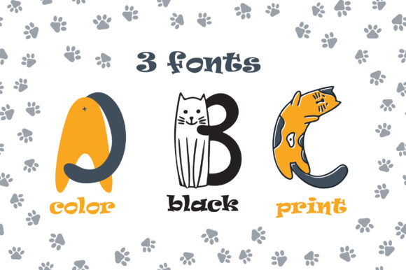 Cats Font - Preview 2