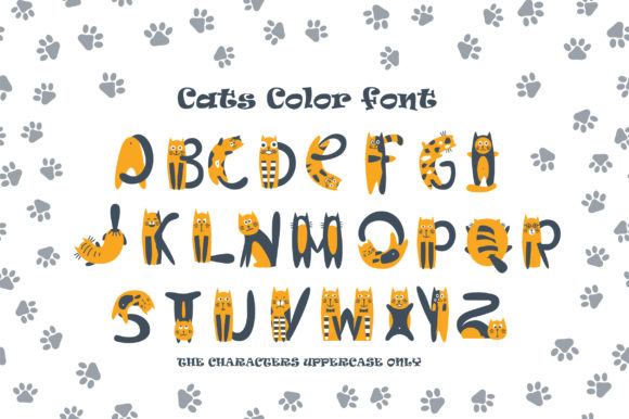 Cats Font - Preview 3