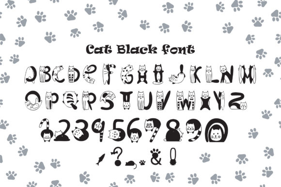 Cats Font - Preview 5