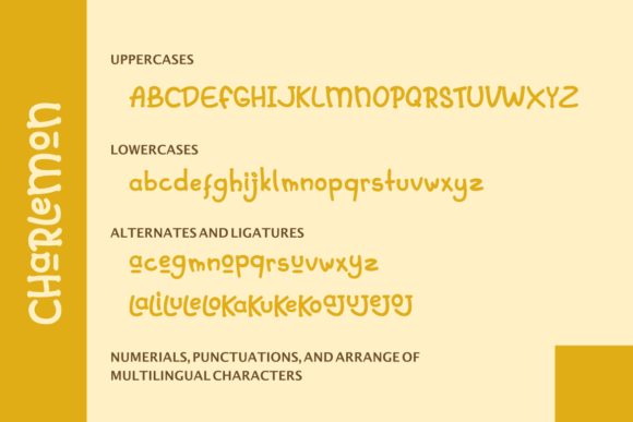 Charlemon Font - Preview 6