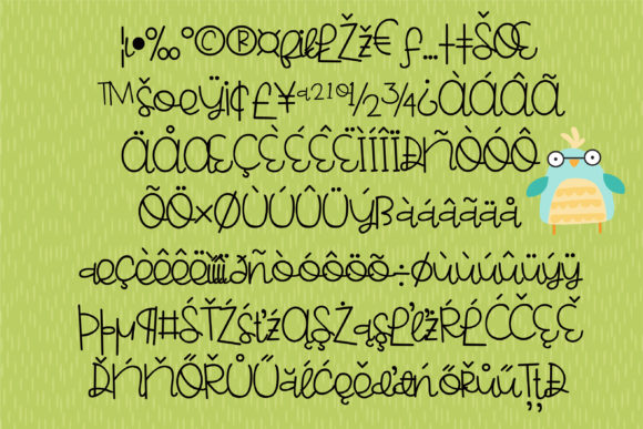 Clackulator Font - Preview 2