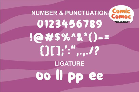 Comiccomoc Font - Preview 1