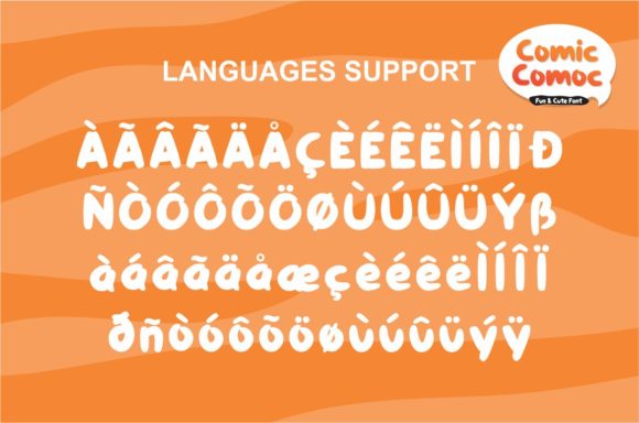 Comiccomoc Font - Preview 3