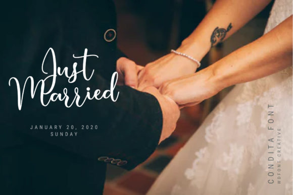 Condita Font - Preview 2