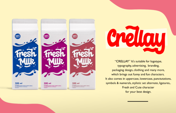 Crellay Font - Preview 3