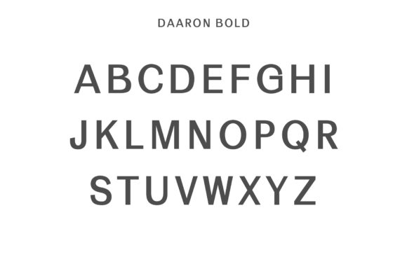 Daaron Family Font - Preview 3