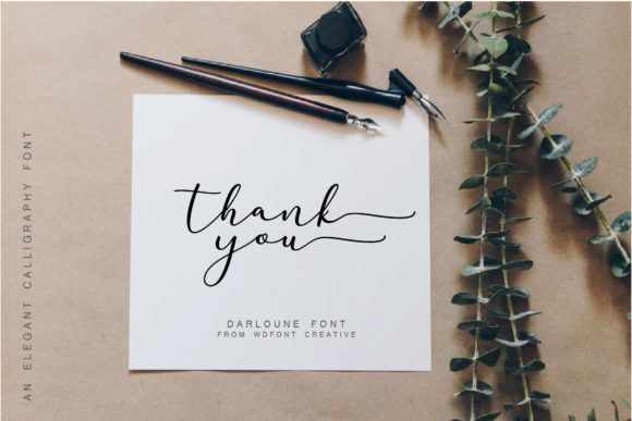 Darloune Font - Preview 5