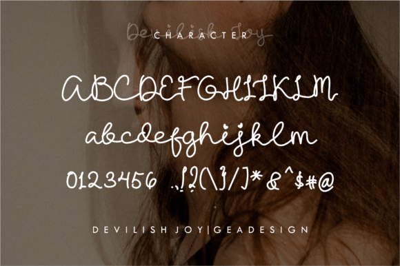 Devilish Joy Font - Preview 1