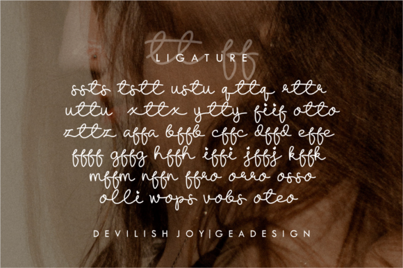 Devilish Joy Font - Preview 2