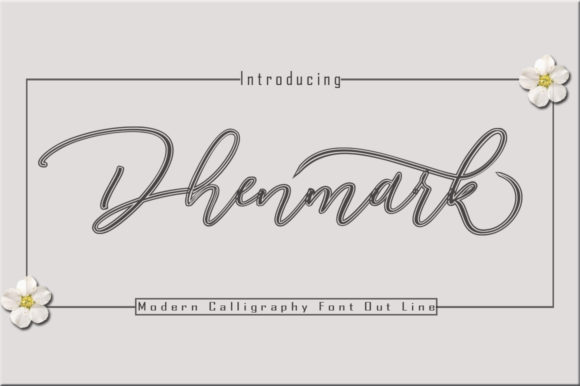 Dhenmark Duo Font - Preview 1