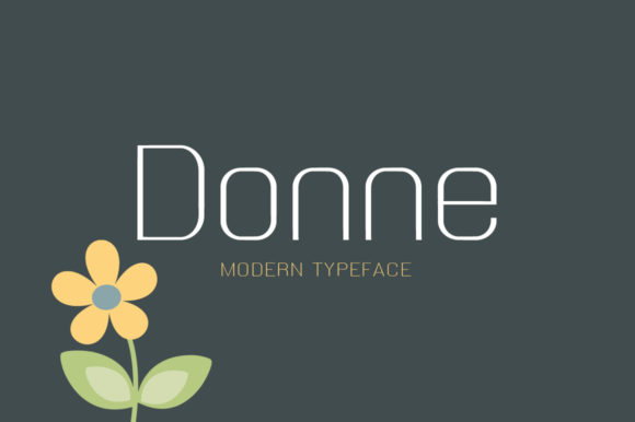 Donne Font by Instagram Fonts · Creative Fabrica font preview